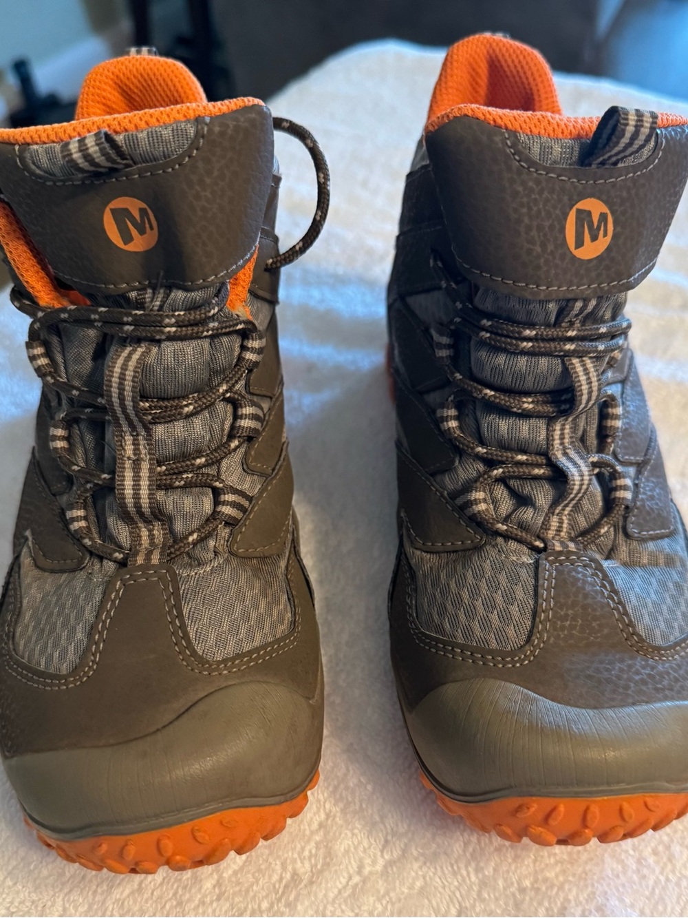 Merrell Chameleon 7 Access Mid Waterproof Hiking Boots | Boys 4M